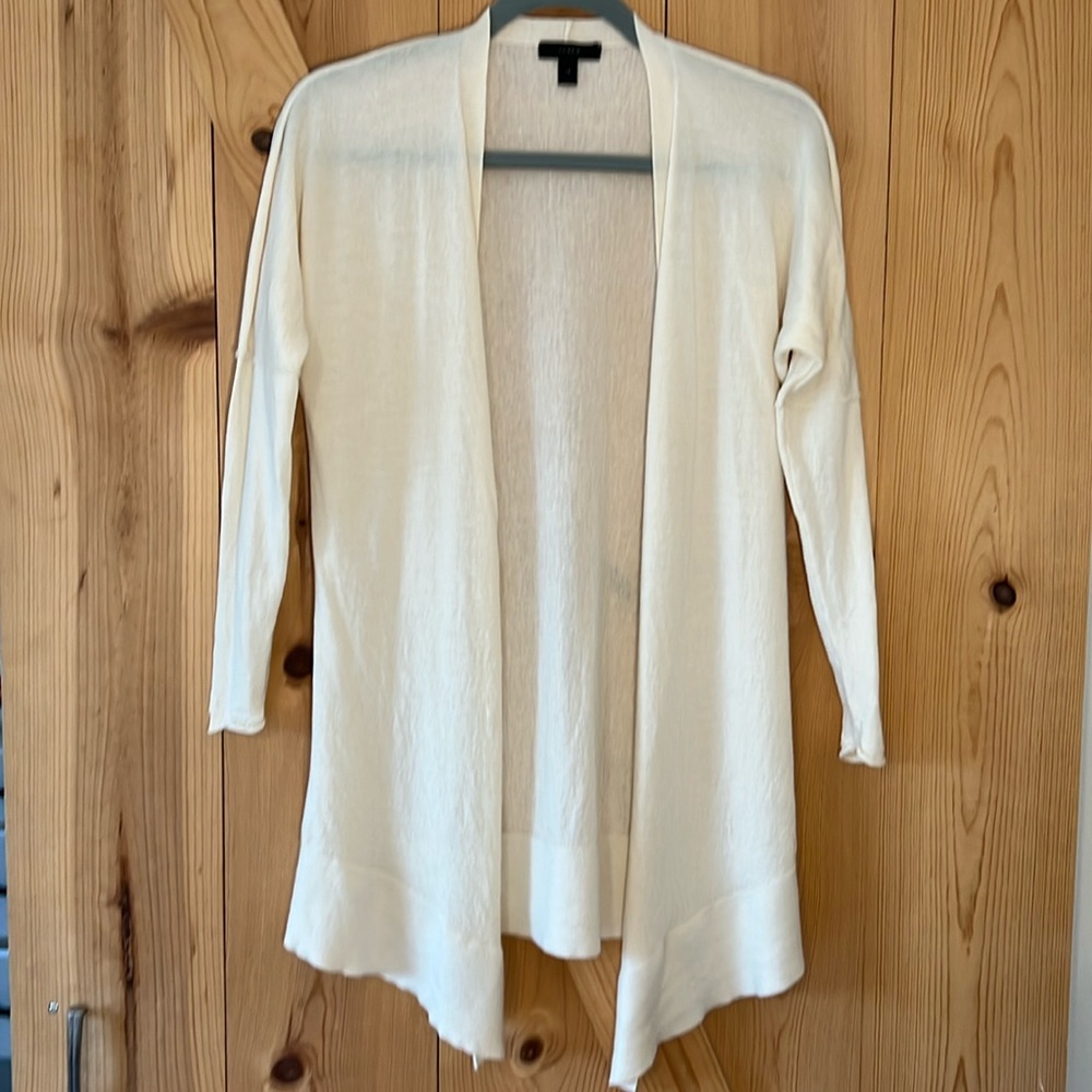 Jcrew merino wool cardigan size xs cream color